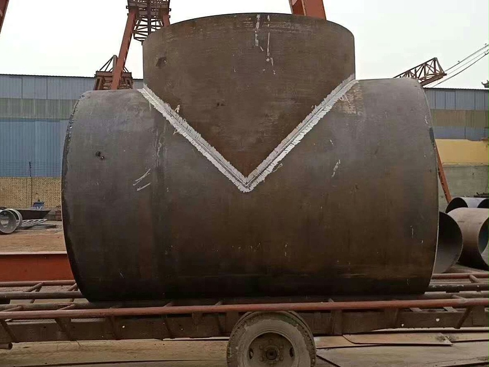 大口徑焊接三通2032*12,鋼板制焊接三通 大口徑焊接三通2032*12,鋼板制焊接三通